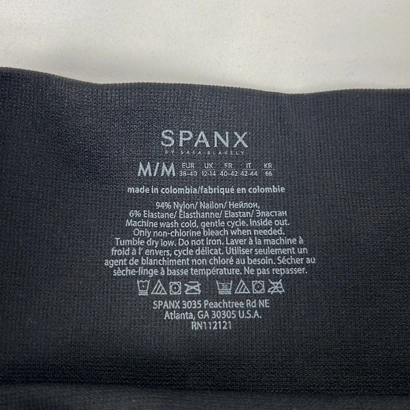 Spanx By Sara Blakey Black Legging Size M - Picture 4 of 4